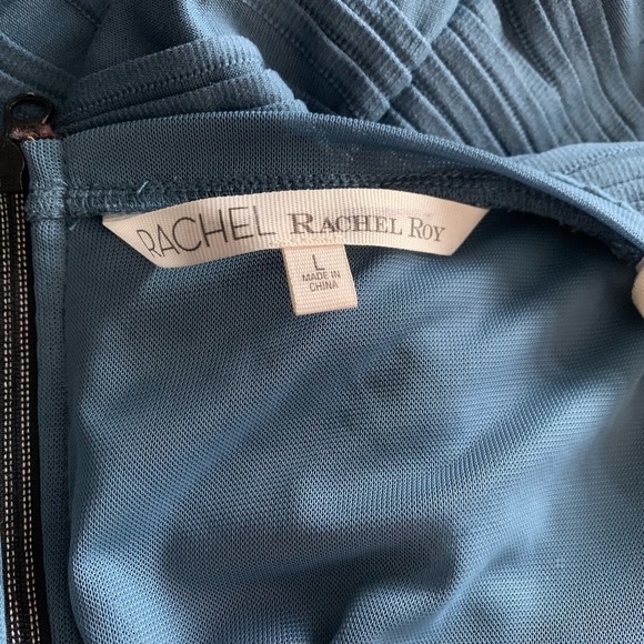 RACHEL ROY TEXTURED BODYCON DRESS SIZE L - Picture 4 of 5